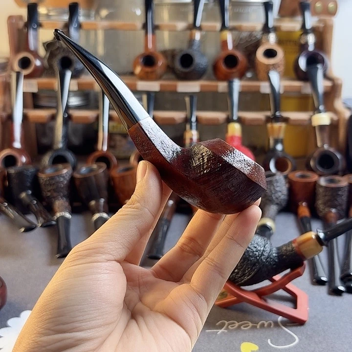 石楠木洛*经典石楠木红宝石喷砂牛头