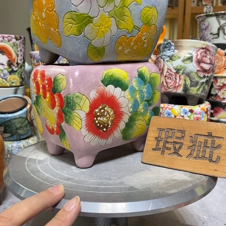 景德镇艺术手绘作品