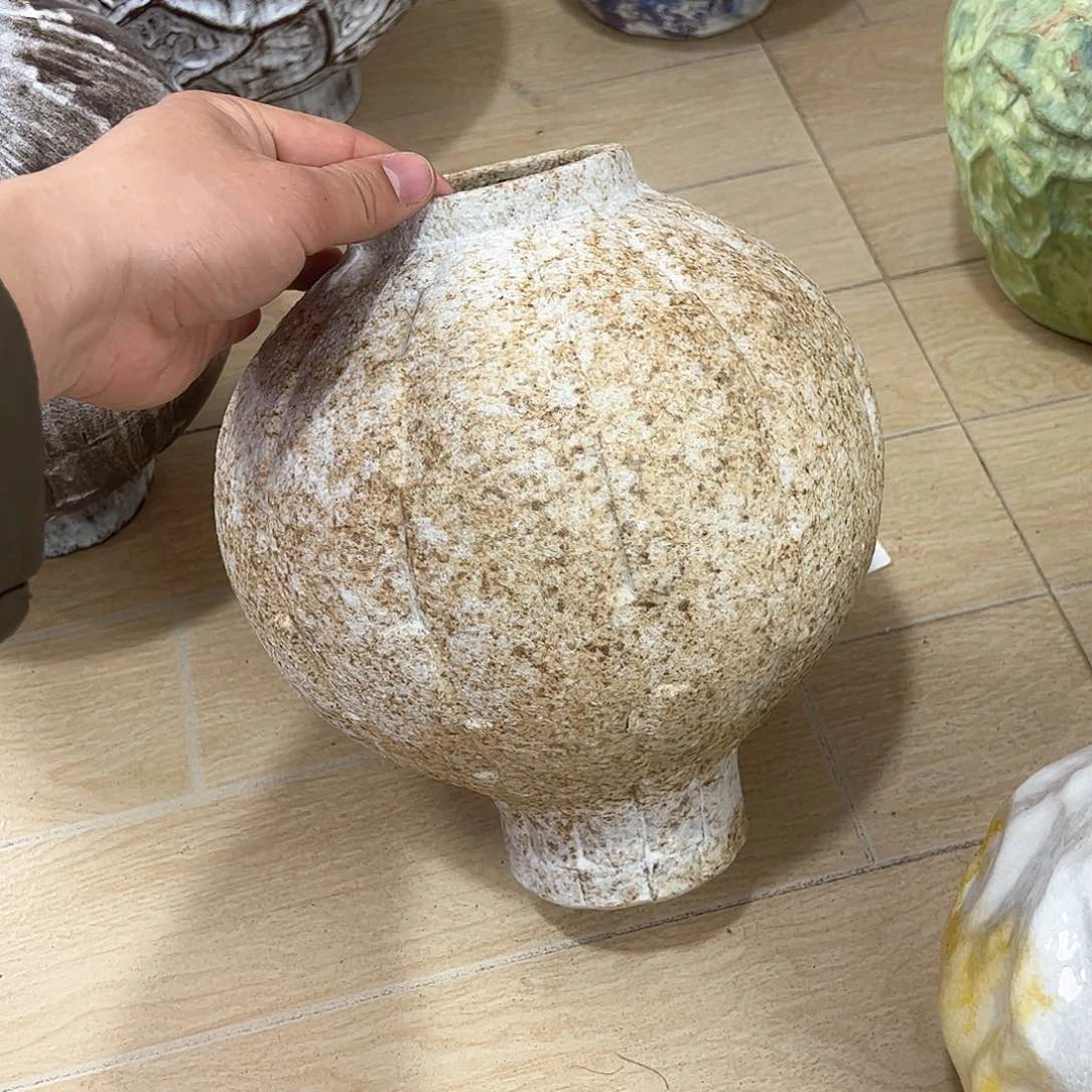 陶瓷0863花瓶摆件创意的