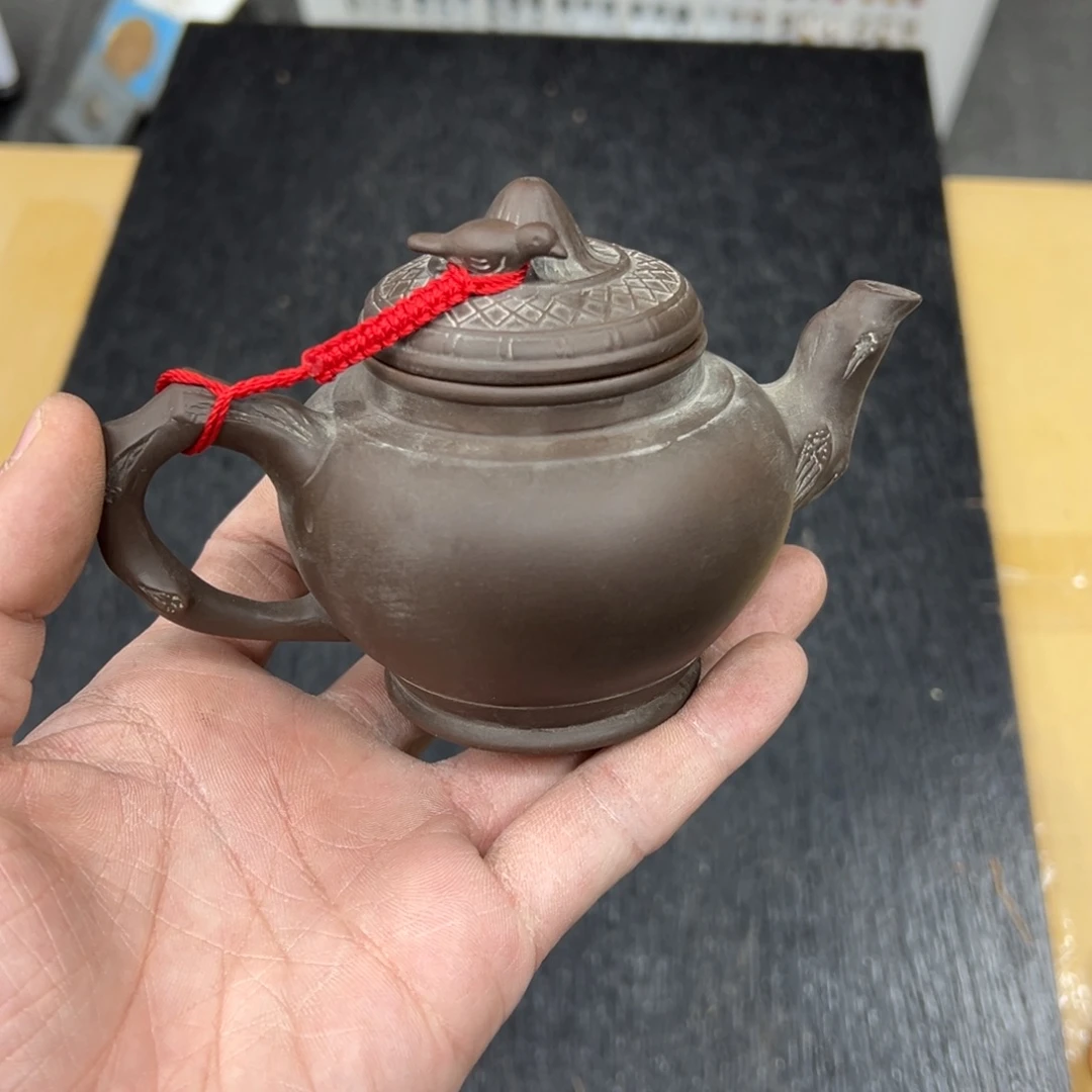 紫砂日本中古工艺品摆件