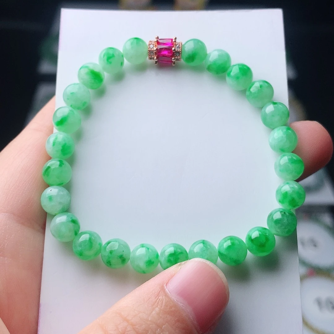 翡翠未镶嵌手链翡翠