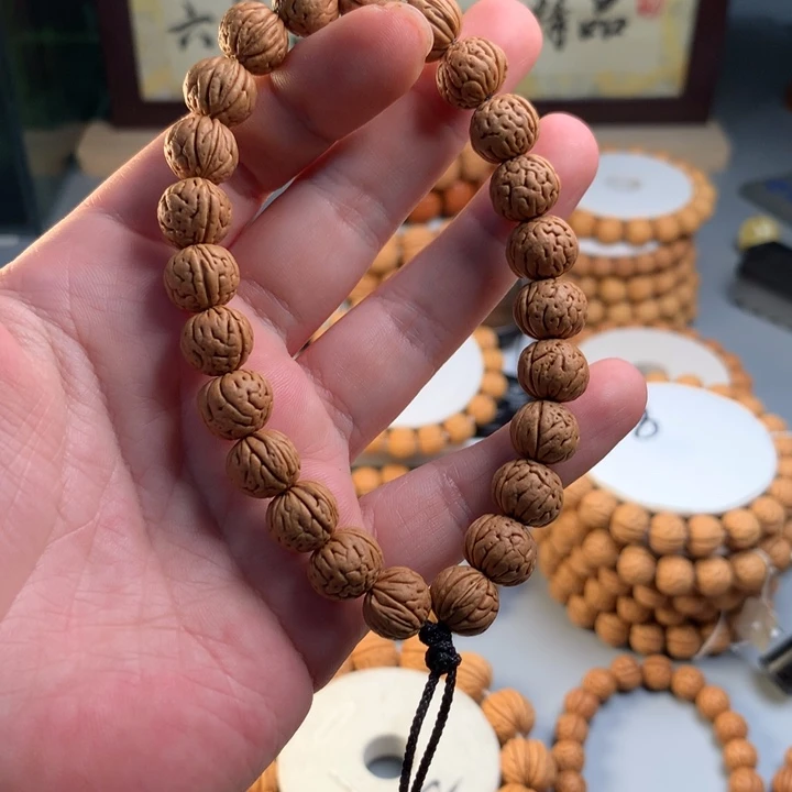 吊坠桃核12矮桩宽脐