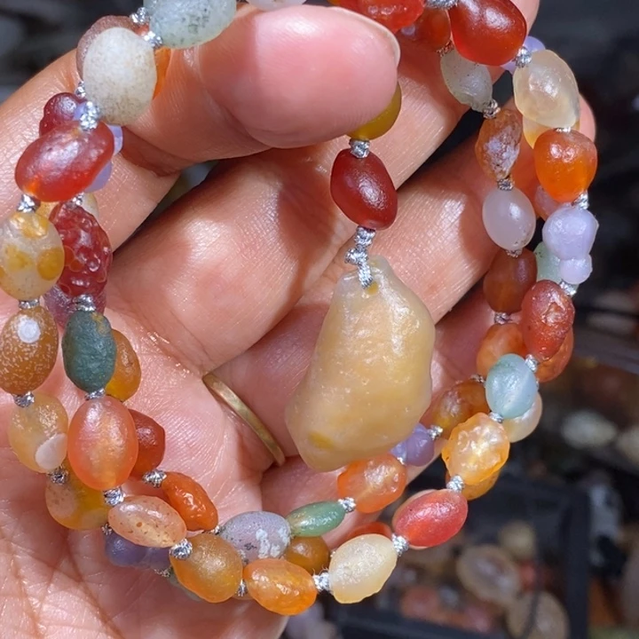 玛瑙/玉髓珠宝半成品未镶嵌