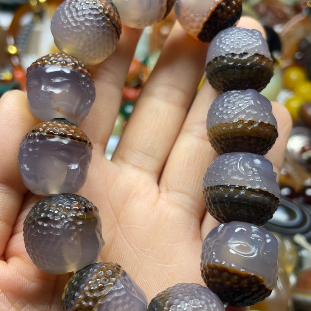 玛瑙/玉髓未镶嵌颈饰