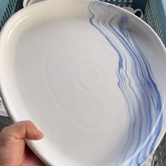 库存陶瓷瑕疵不影响使用33cm