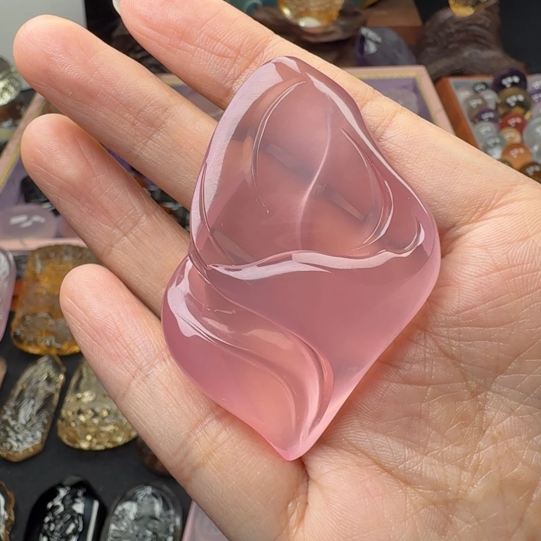 小***子水晶颈饰未镶嵌吊坠