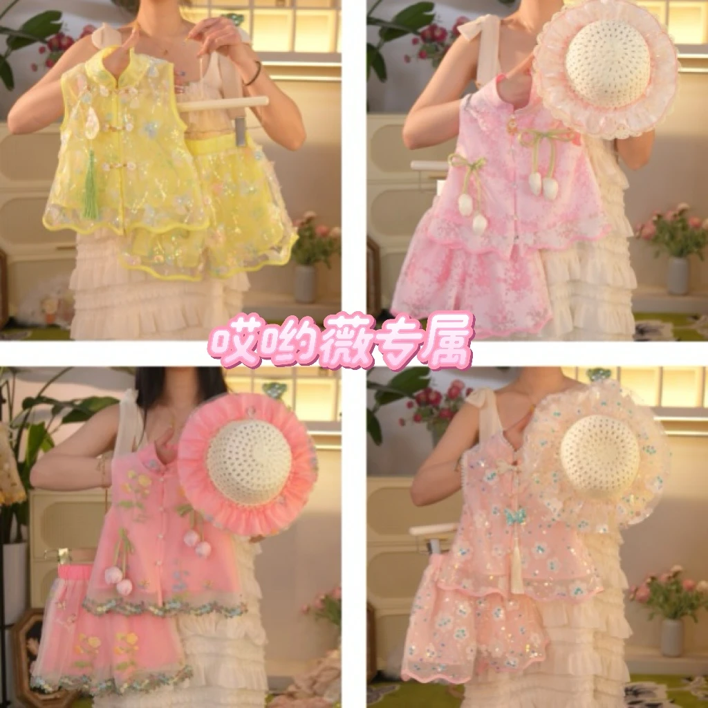 十里汉服【组合链接】女童公主裙薄款蓬蓬纱裙公主裙超仙爆款夏季