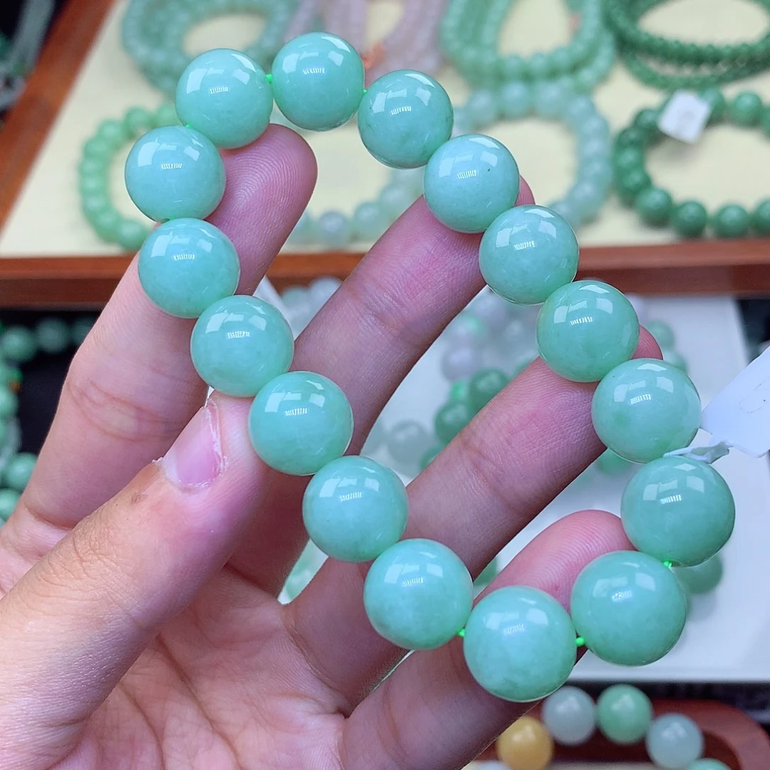 翡翠未镶嵌毛衣链