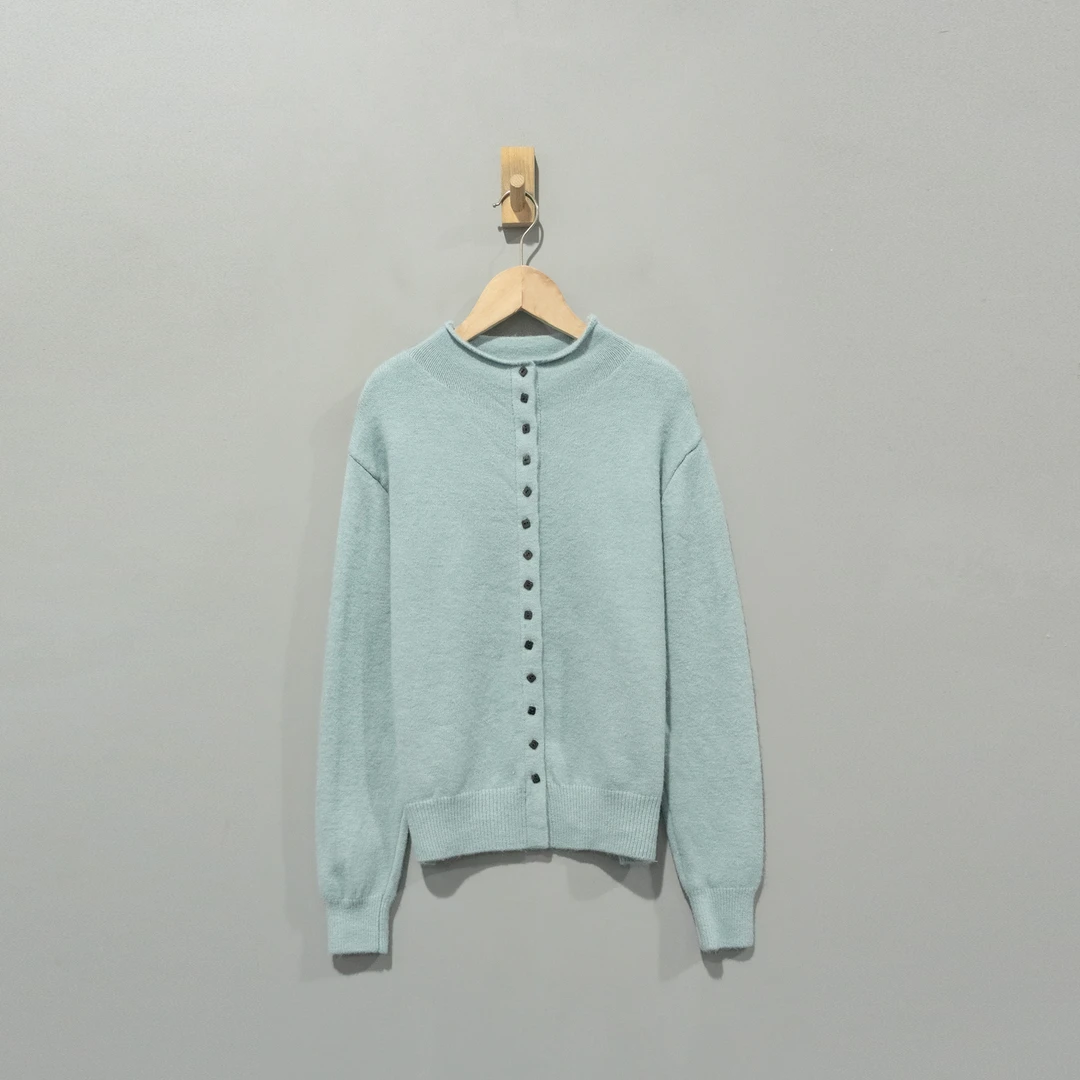 【且听风吟】0616396文艺百搭高领保暖毛衣    衣长59胸围110