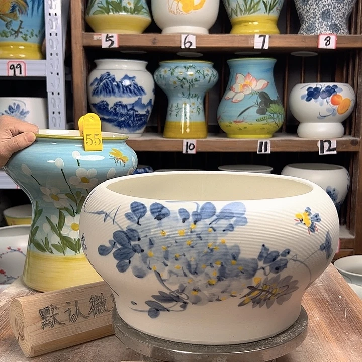 陶口25兰兰紫藤陶瓷