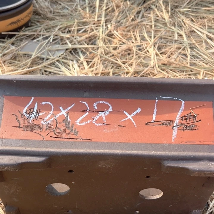 红陶紫砂马槽微瑕