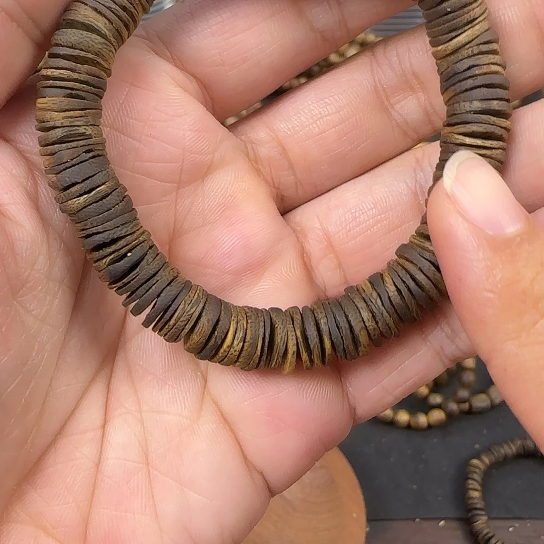 手串沉香龍*单圈片珠1.0