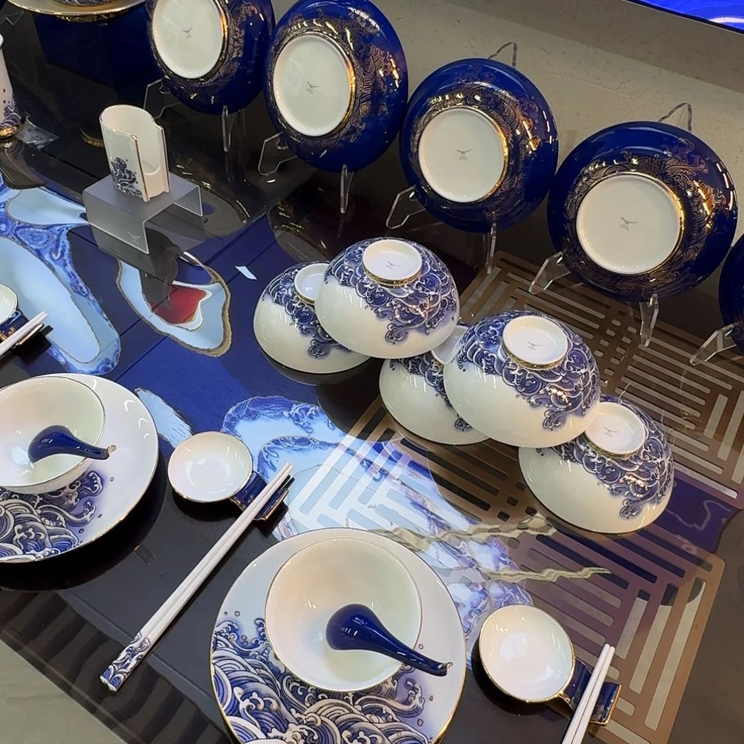 *****先生海上明珠四四餐具直拍福利