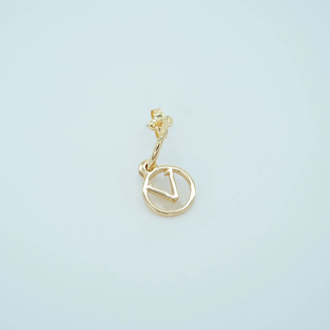 铜合金耳饰 9-9020时尚气质百搭耳钉耳饰小香风2025新款小众气质