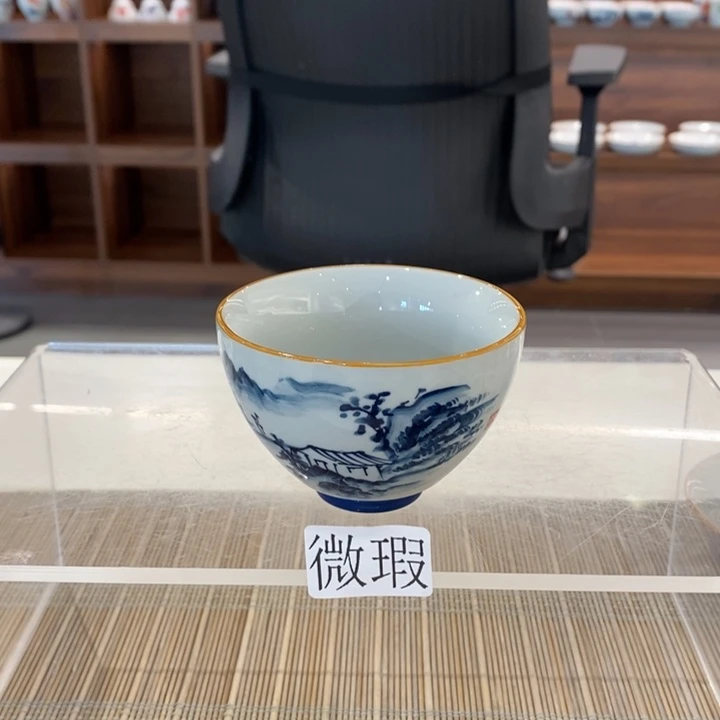 釉下老陶泥手工绘制