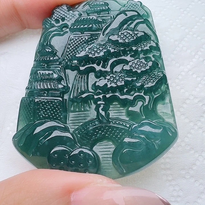 翡翠未镶嵌颈饰11111111