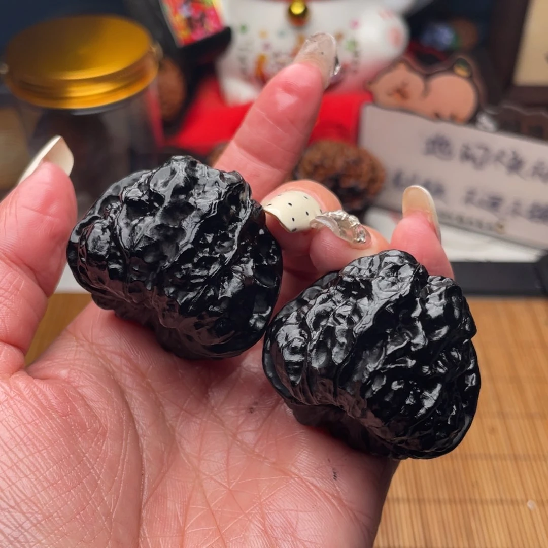 吊坠文玩核桃40开背蛙