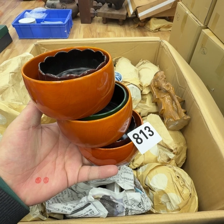 瓷片工艺品摆件瓷器摆件正能量