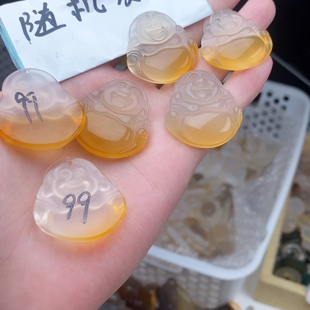 玛瑙/玉髓未镶嵌颈饰