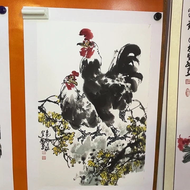 国画张圣敏先生纯手绘作品