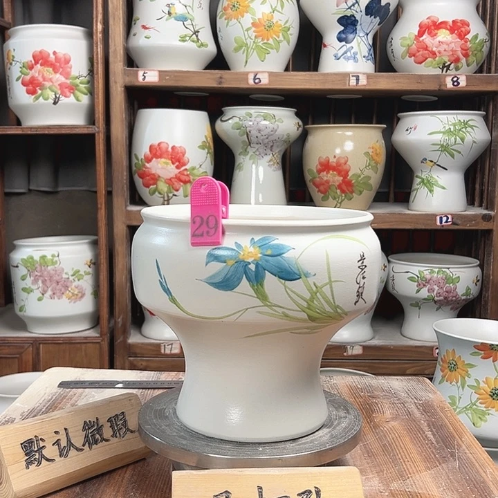 摆件29 新款陶瓷陶瓷大微瑕