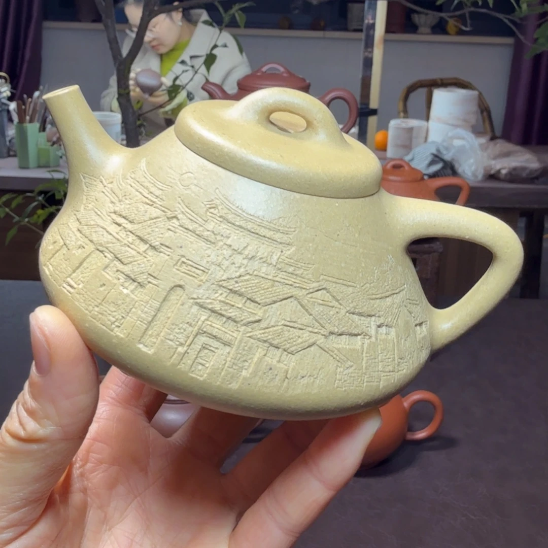 人***茶茶壶紫砂全手工子冶本山绿泥零添加220cc