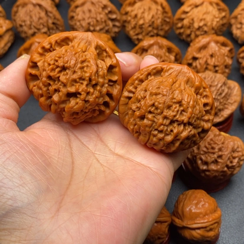 【闪购商品】文玩核桃把件47官帽