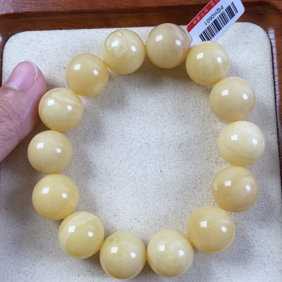 蜜蜡未镶嵌珠宝奇石17➕浓蜡奶白
