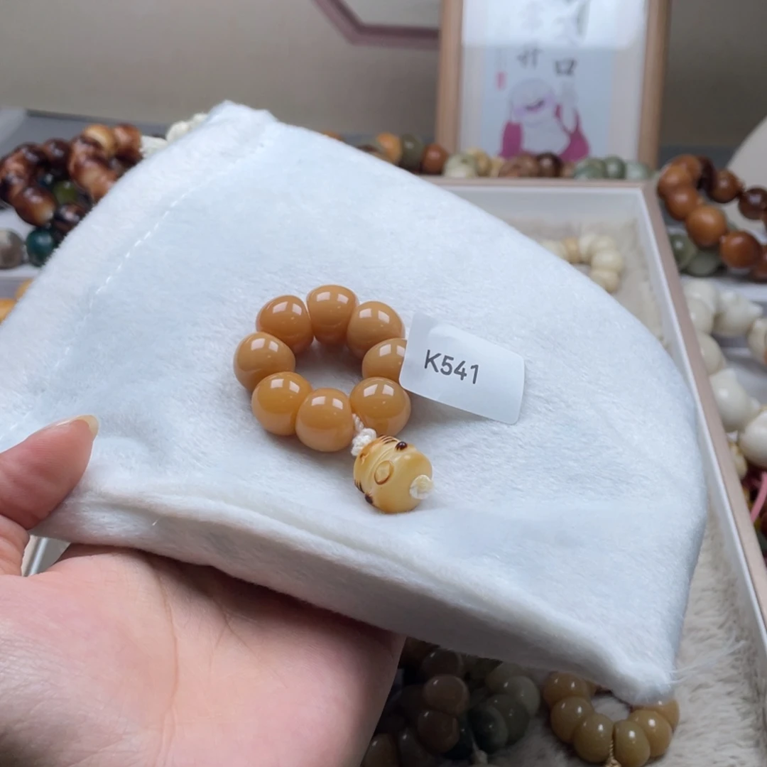 吊坠菩提根/象牙果K541蒜瓣手捻14mm一串瑕
