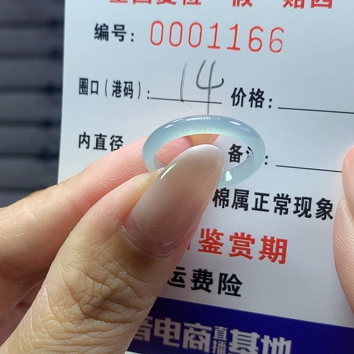未镶嵌戒圈翡翠1166