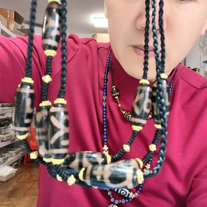 玛瑙/玉髓颈饰未镶嵌41号