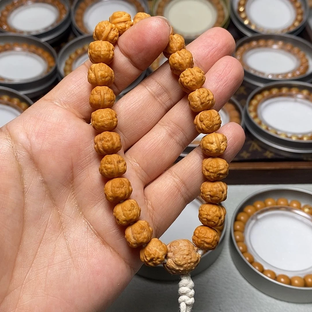 猴头核桃手串73号金蟾蛤蟆头手持10+左右