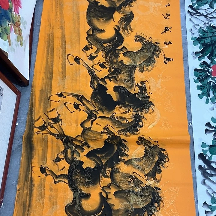 小周画廊的直播间