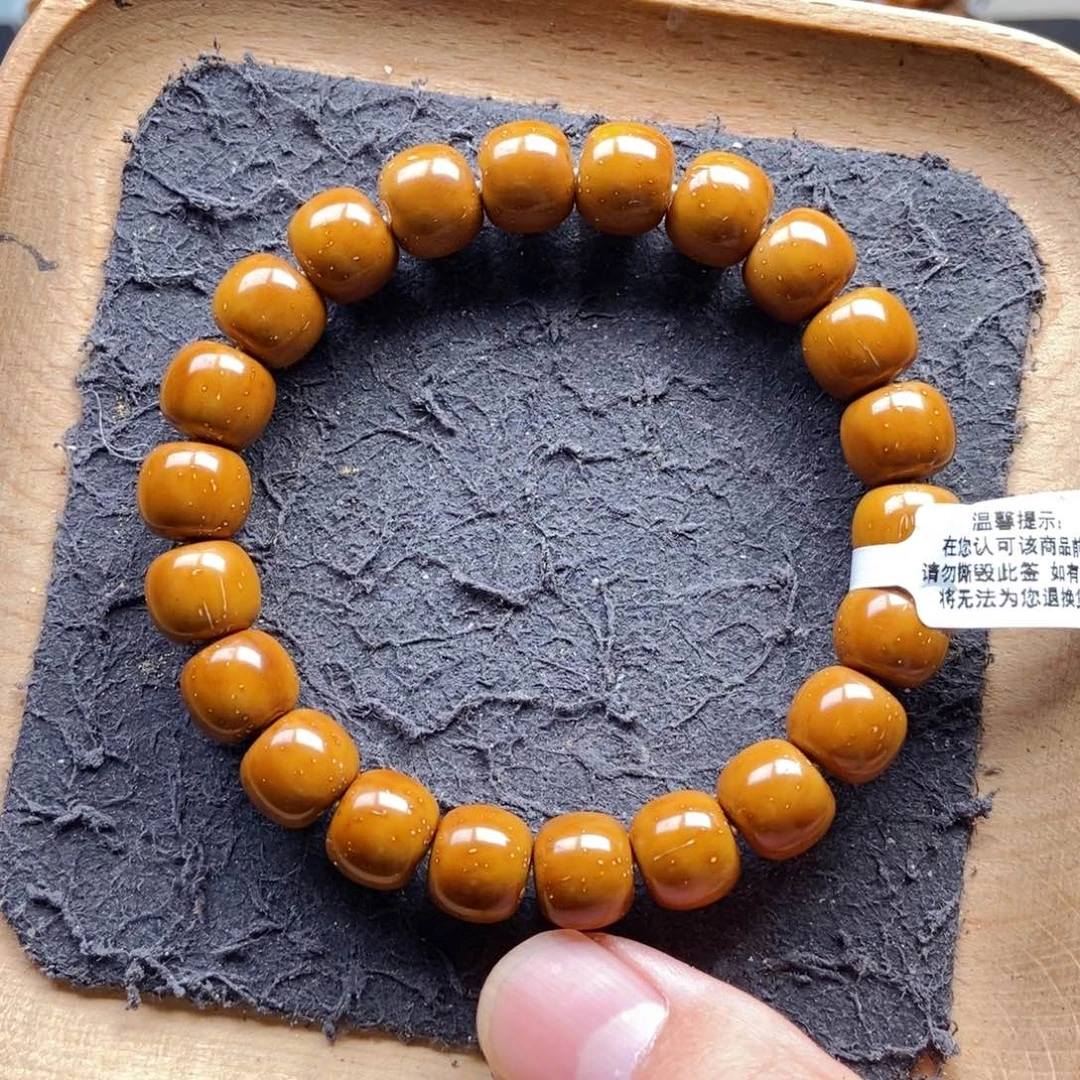 紫金鼠手串11mm纯手工老型精工
