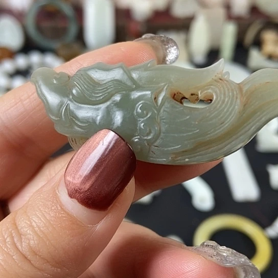 和田玉（糖玉）未镶嵌挂件