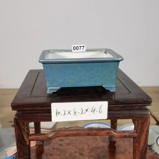 手工手绘釉盆大徳堂