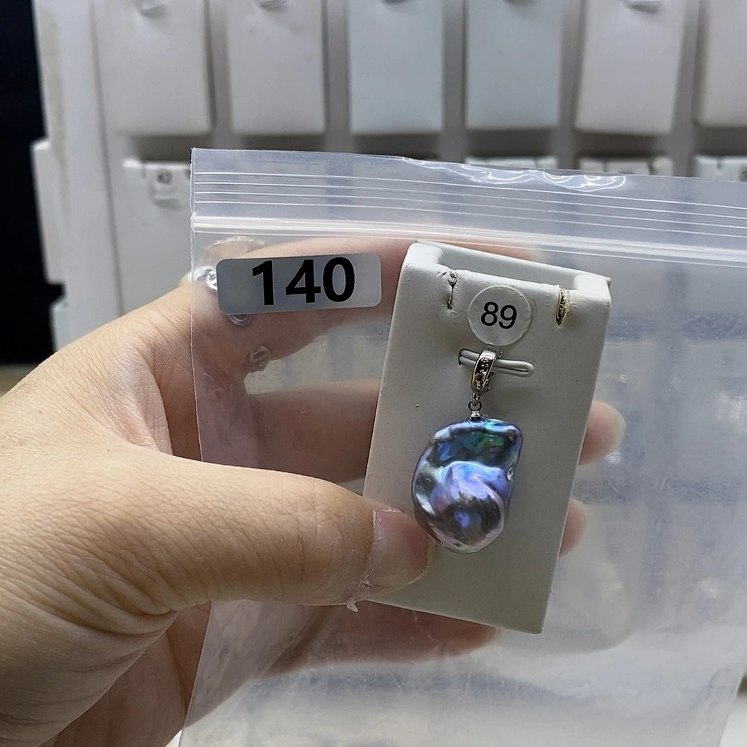 颈饰合金淡水珍珠