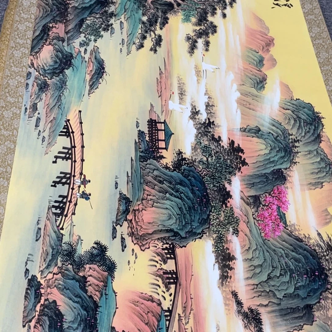 国画老师手笔手绘作品n