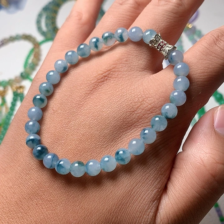 定制翡翠未镶嵌天然缅甸翡翠k6.4m