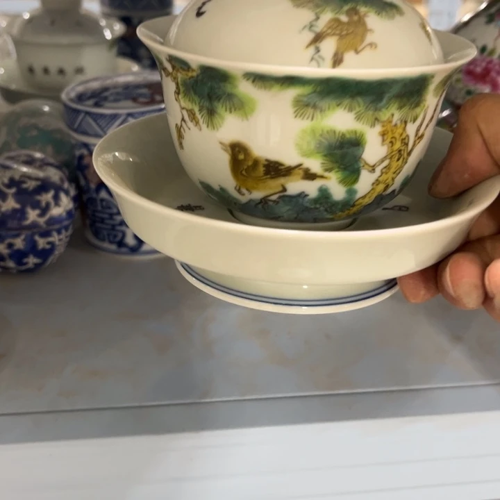 摆件摆件手绘瓷器全部处理