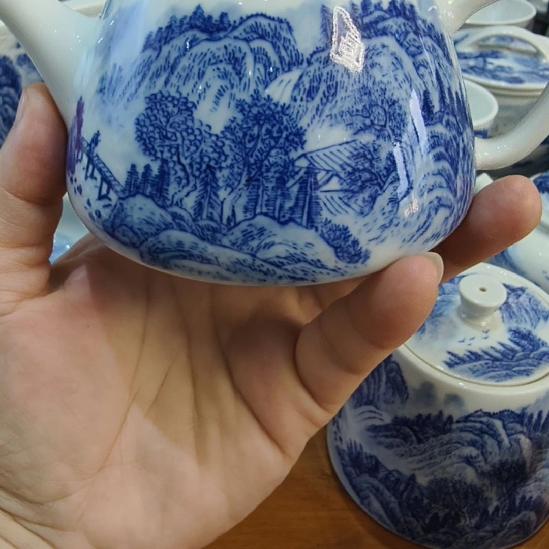 C***C全手工山水石瓢壶（本人作品）