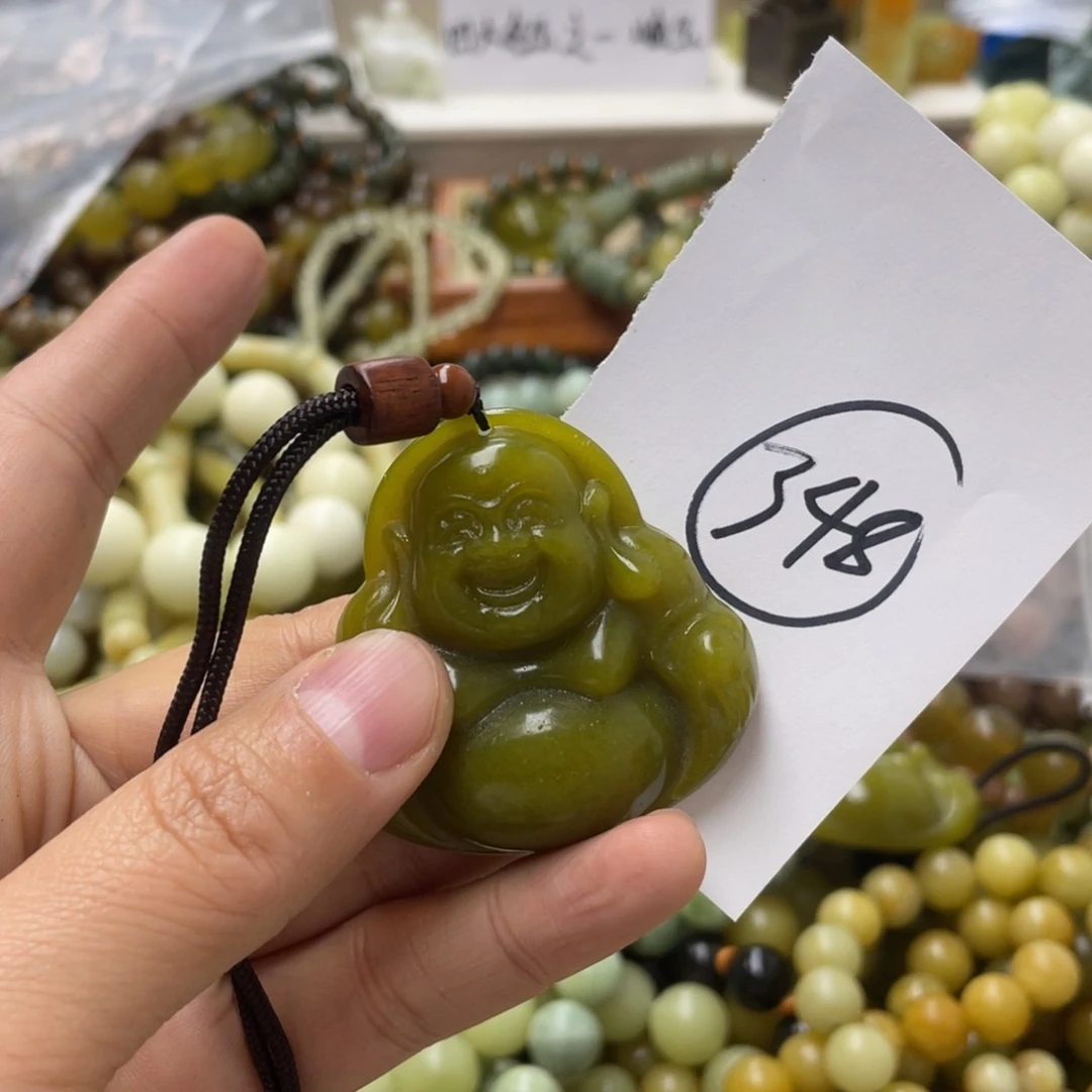 蛇纹石玉手链合金