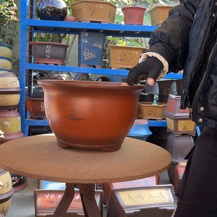 30紫气东来花盆花盆