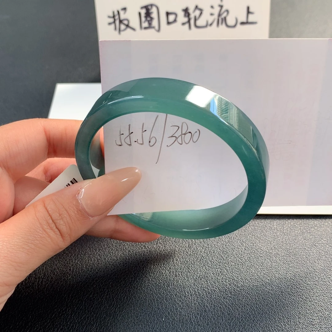 翡翠未镶嵌手镯天然翡翠