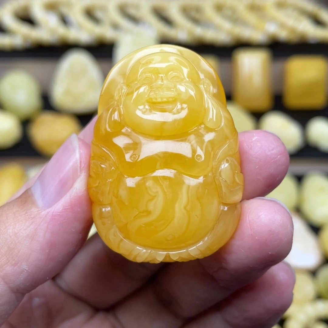 琥珀未镶嵌裸石琥珀蜜蜡