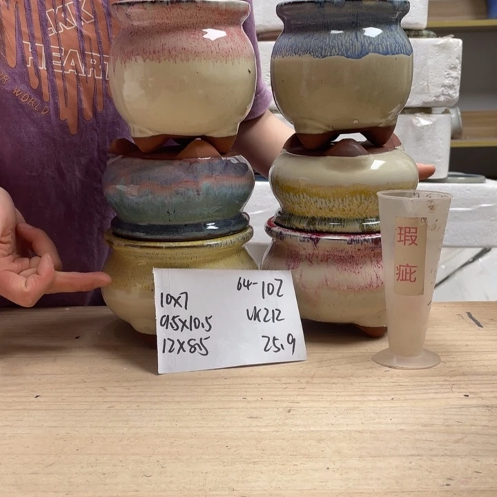 紫砂花盆多肉花盆微瑕102