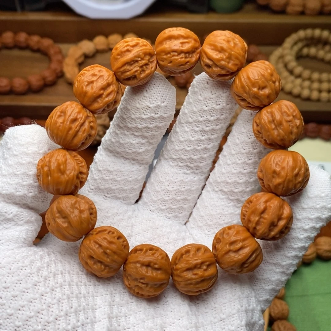 文玩核桃手串19老款京八棱