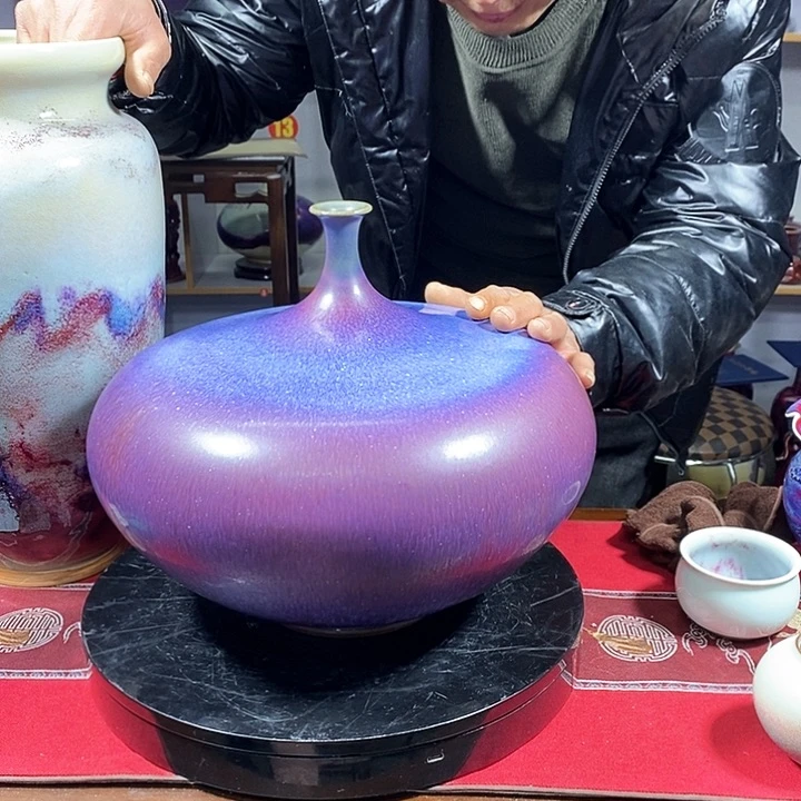 瓶自**吸中国神垕精品钧瓷