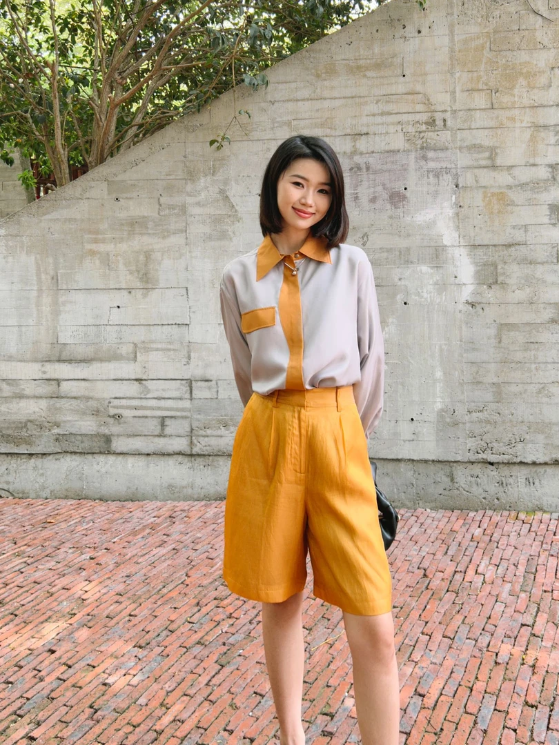 【DY】休闲小三角中裤--GS82171