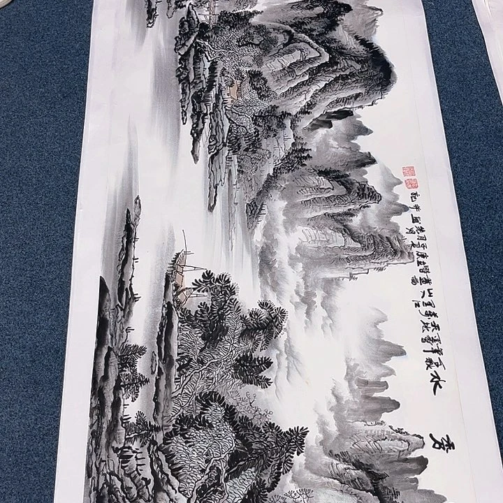 国画纯手绘字画宣纸